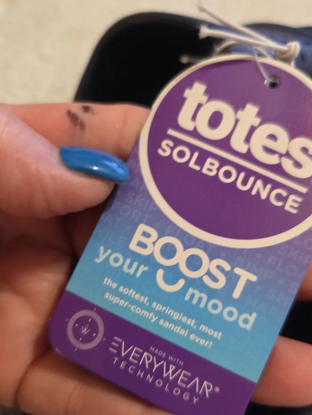 NWT TOTES SOLBOUNCE SLIDES